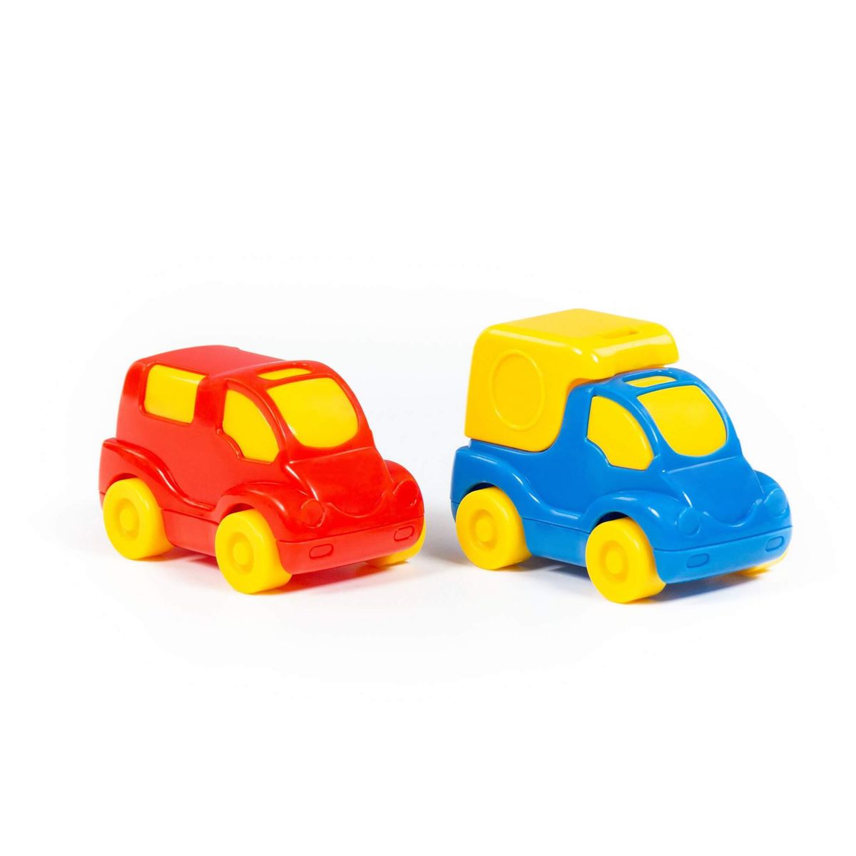 Polesie Mini Toy Cars Set 2 Piece Van and Truck
