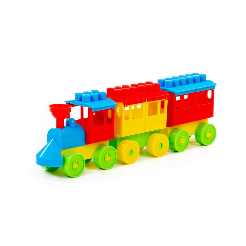 Polesie Train with Two Trailers (7690678927515)