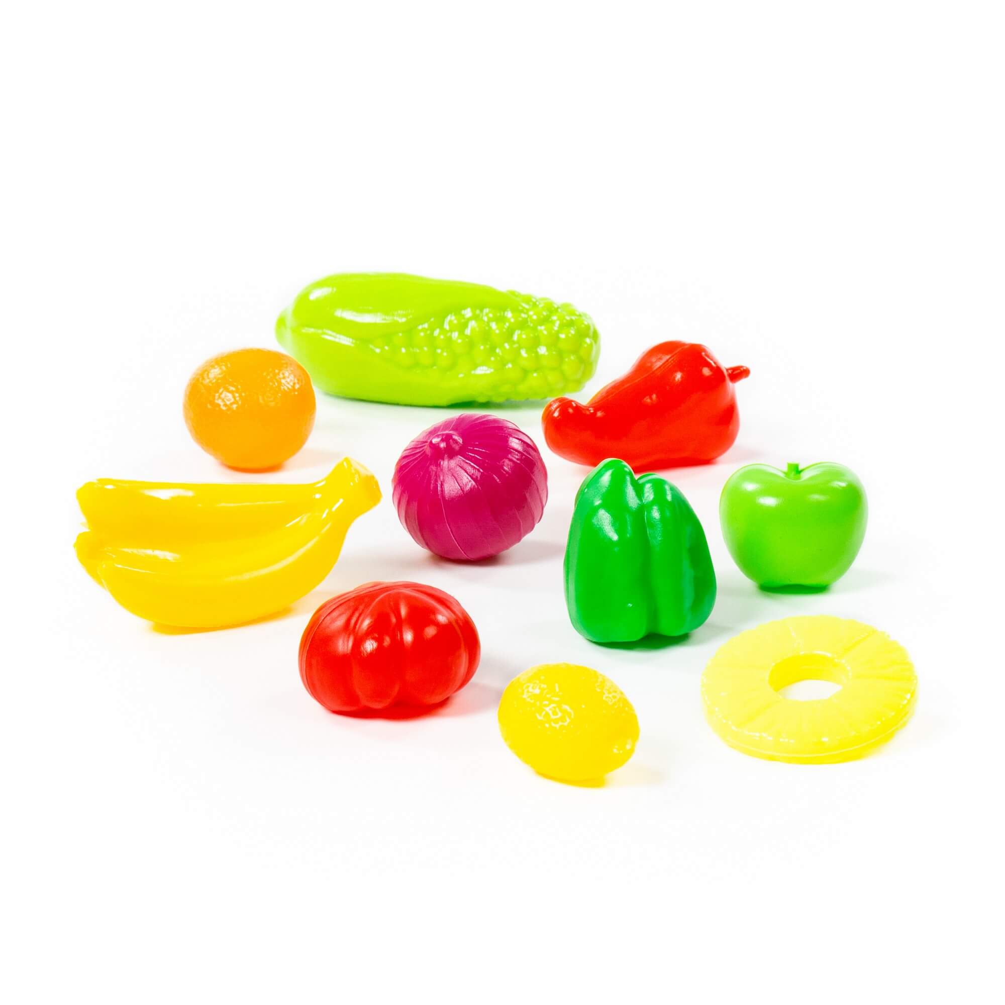 Polesie Toy Fruit and Vegetable Play Food Set 10 Piece