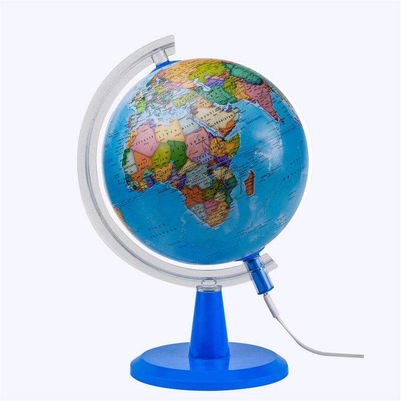 Gurbuz Modern Illuminated Political Globe  - 26cm (7808438337691)