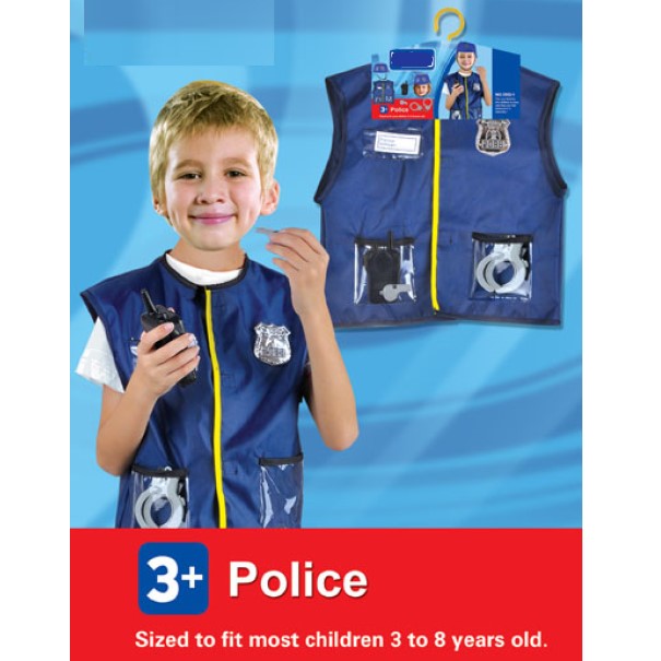 Police Vest Costume With Accessories (7452618129563)