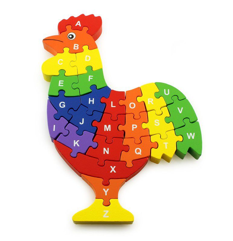 Viga 3D Puzzle Rooster (7030239821979)