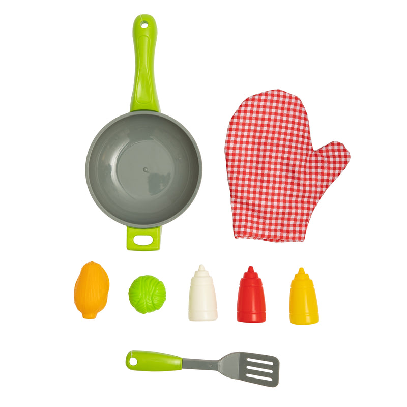 Chef Costume With Frying Pan and Play Food (7273153265819)
