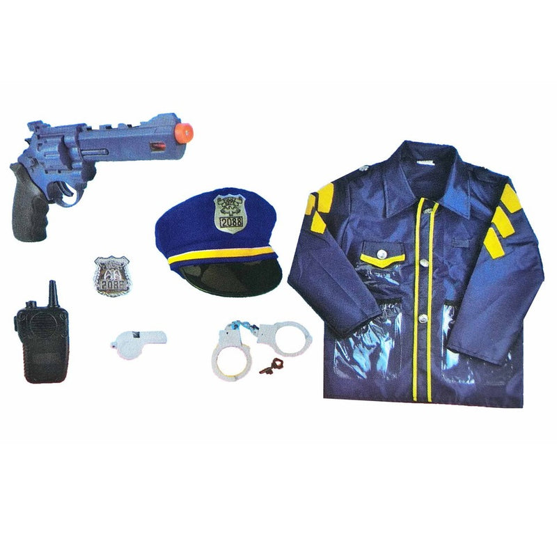 Police Officer Uniform Costume with Hat and Accessories (7452654403739)