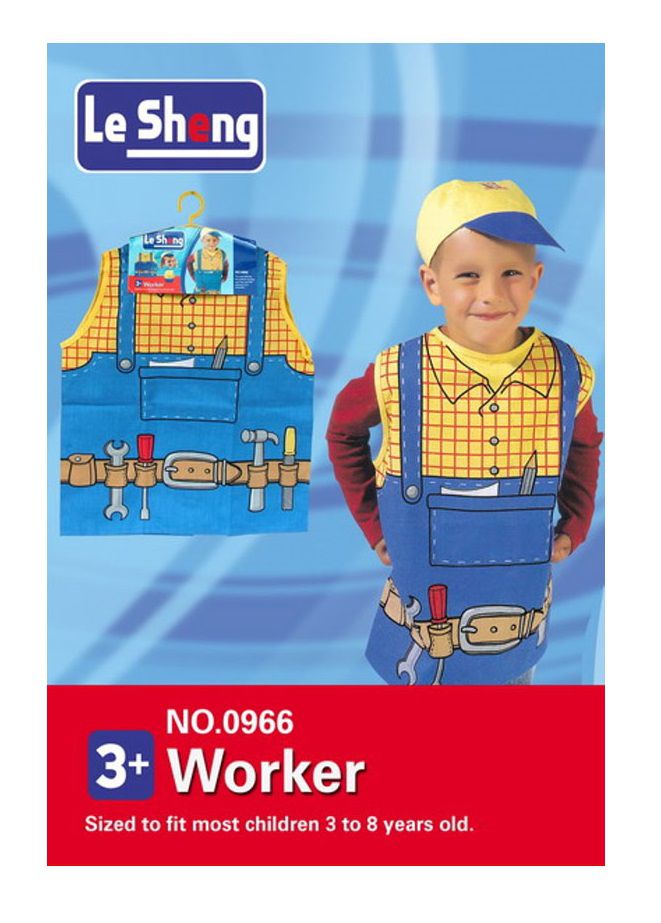 Construction Worker Role Play Costume - Vest Design (7273187836059)