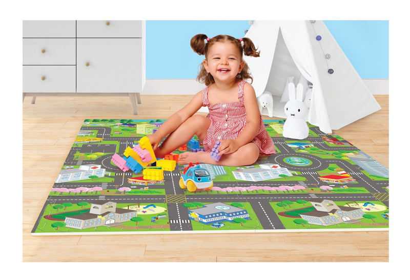 SUNTA Large City Map EVA Foam Floor Puzzle Play Mat (7030272622747)