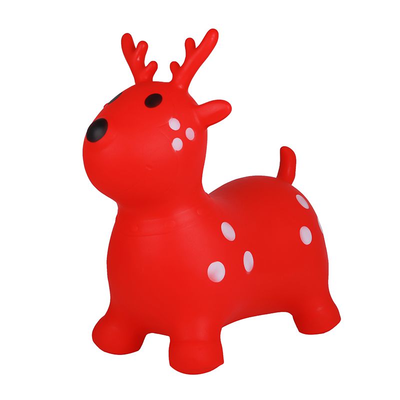 Ride On Hopper Animal Red Christmas Deer (7373321666715)