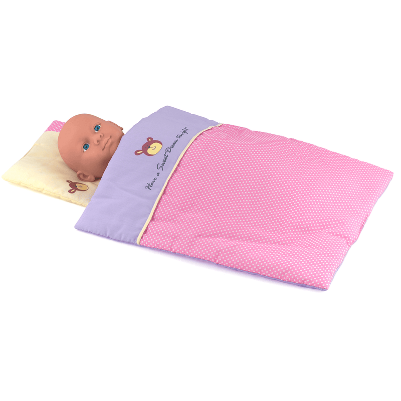 Dollsworld Doll Blanket And Pillow Set (6899320029339)