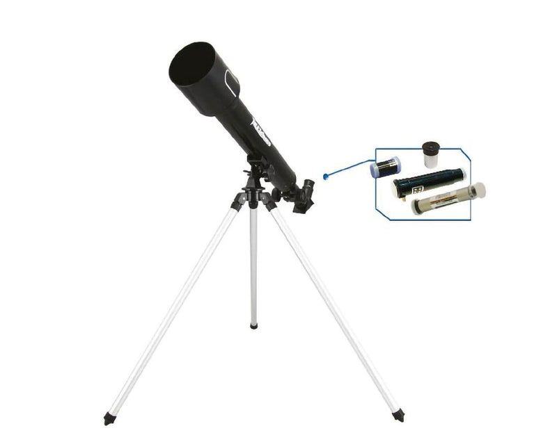 Alluminium Terrestrial Telescope in Carry Case - 375 Power 50mm (7714131804315)