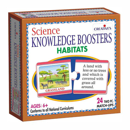 Creatives Science Knowledge Boosters Habitats