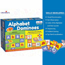 Creatives - Alphabet Dominoes (2-In-1 Game) - Explore And Learn The Letters Of The Alphabet And Their Sounds