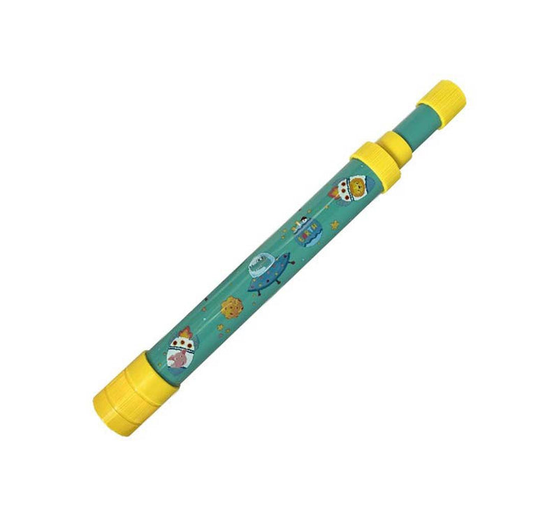 Kids Handheld Telescope 15X Magnification - Yellow (7714610086043)