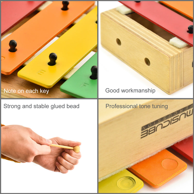 8 Tone Xylophone Music Instrument - Each