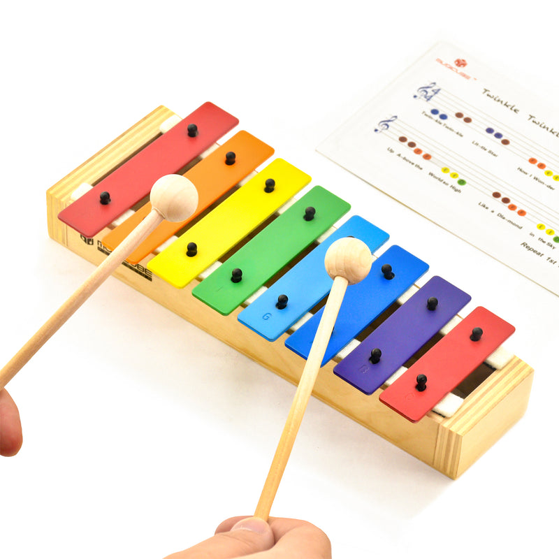 8 Tone Xylophone Music Instrument - Each