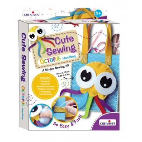 Creatives - Sewing Kit - Octopus Handbag (7785456238747)