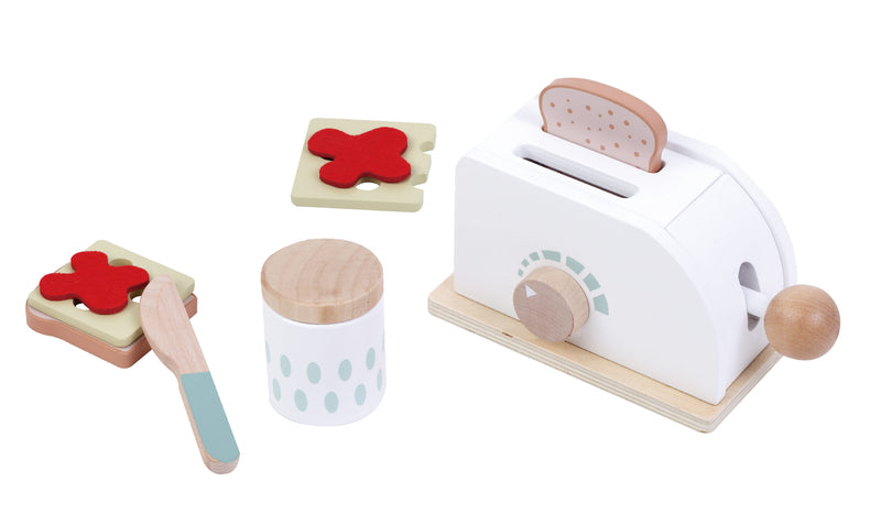 Zookabee Wooden Toy Toaster Set (7802112606363)