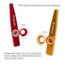 Metal Kazoo Music Instrument Set of 6 Piece