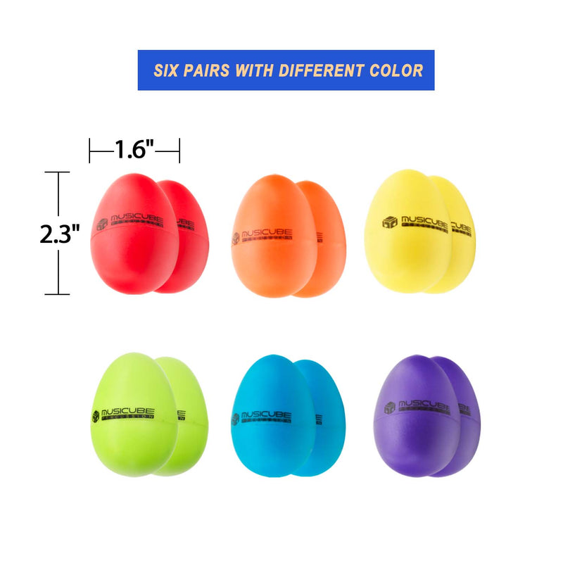 4-Tone Professional Egg Shaker Set of 4 Piece