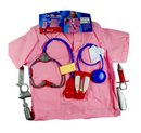 Nurse Role Play Costume Set with Accessories - Pink - Deluxe