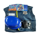 Policeman Vest Costume With Hard Helmet & Accessories