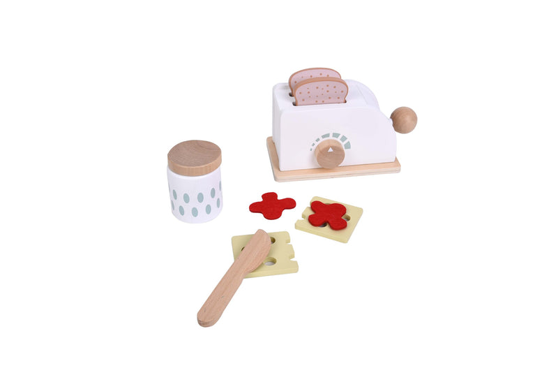 Zookabee Wooden Toy Toaster Set (7802112606363)