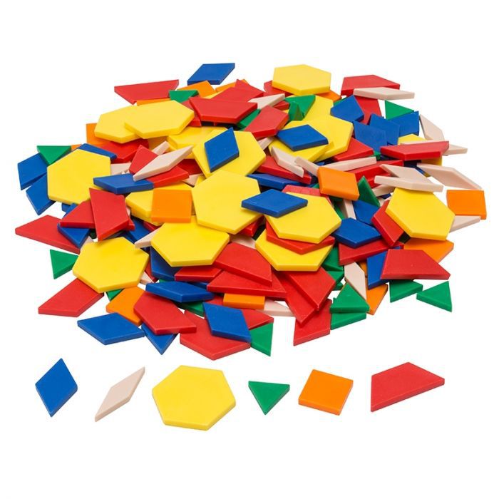 Maths Pattern Blocks 360pc (Solid) (7273183936667)