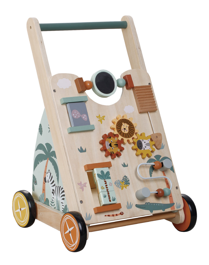 Zookabee Wooden Baby Activity Walker Multi Busy Boards (7803970781339)