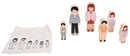 Zookabee Doll House Family Set 6pc - for Doll House (7802107429019)