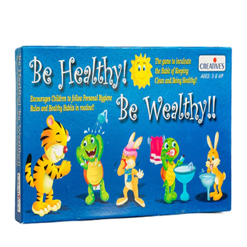 Creatives - Be Healthy (Encourages Children To Follow Healthy Habits And Personal Hygiene In Their Routines)