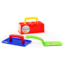 Polesie Sand Play Builders Construction Set 3 Piece - Brick, Trowel, Float (7688875638939)
