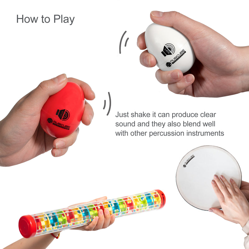 Egg Shakers Music Instrument - Pair