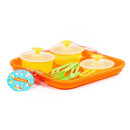 Polesie Kids Kitchen Pot and Pan Cooking Set on Tray 7 Piece (7691513233563)