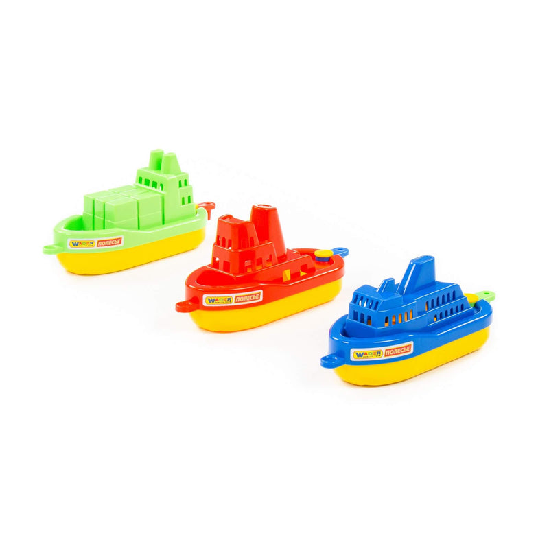 Polesie Kids Toy Boats 3 Piece for Water and Bath Play (7691526504603)