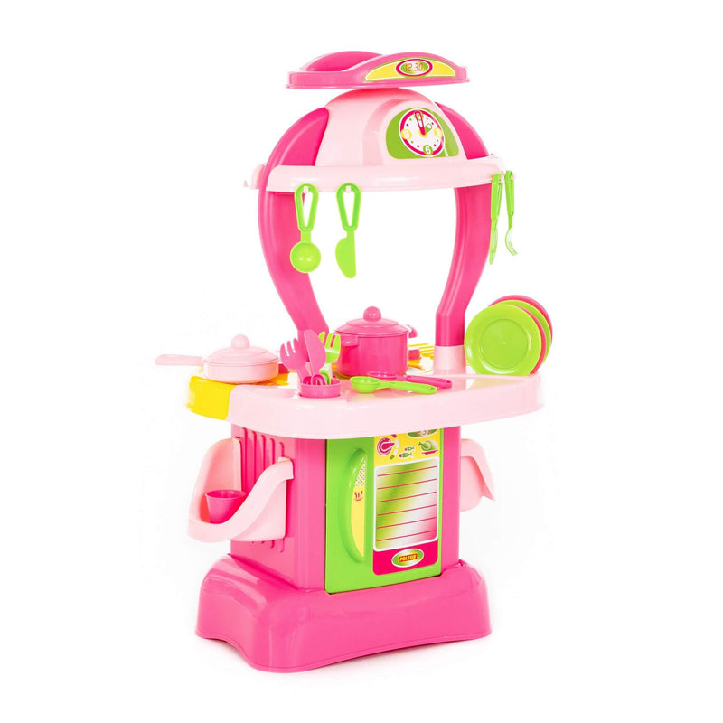 Polesie Big Pink Toy Kitchen Playset (7691530272923)