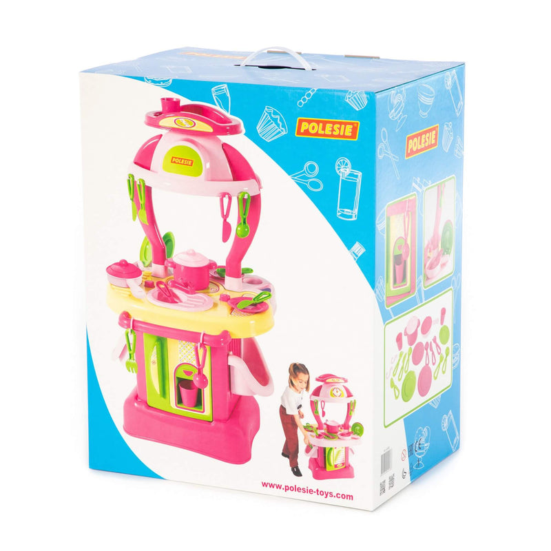 Polesie Big Pink Toy Kitchen Playset (7691530272923)