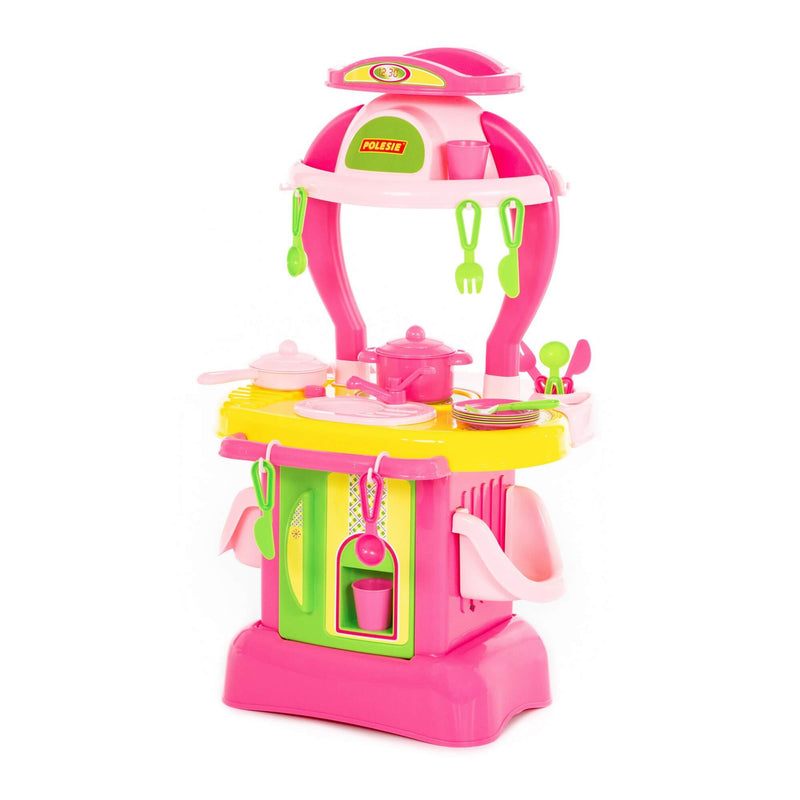 Polesie Big Pink Toy Kitchen Playset (7691530272923)