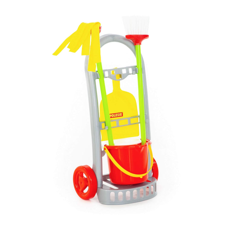 Polesie Cleaning Trolley Playset (7693258686619)