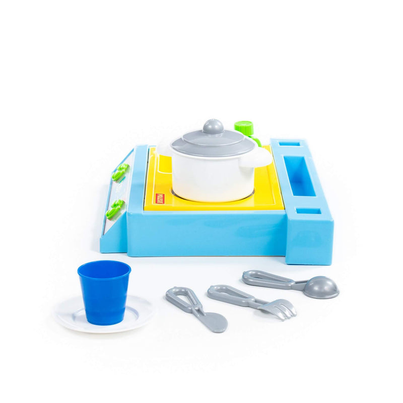 Polesie Mini Toy Kitchen Playset with 7 Accessories (7693475840155)