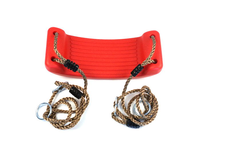 PLAYFREE Plastic Swing Seat With Rope