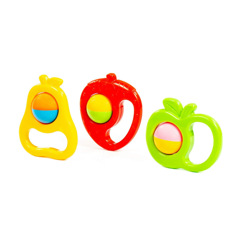 Polesie Baby Activity Rattle Set 3 Piece (7694262501531)