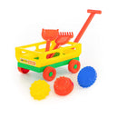 Polesie Pull Along Wagon for Beach Sand and Water Play 6 Piece (7699293143195)