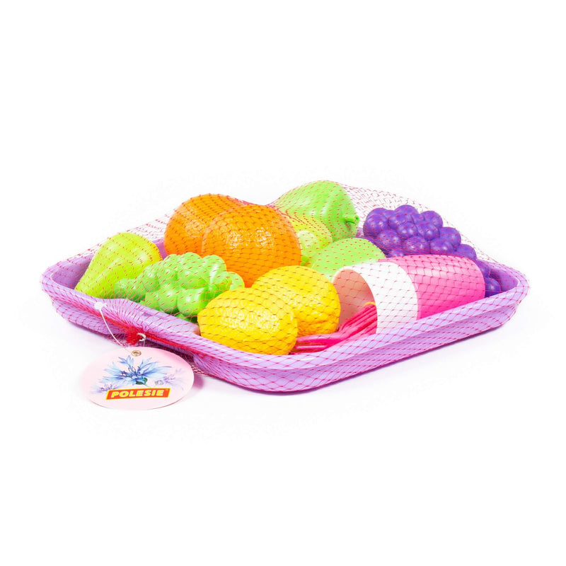 Polesie Pretend Food Playset on tray 21 Piece (7699296518299)