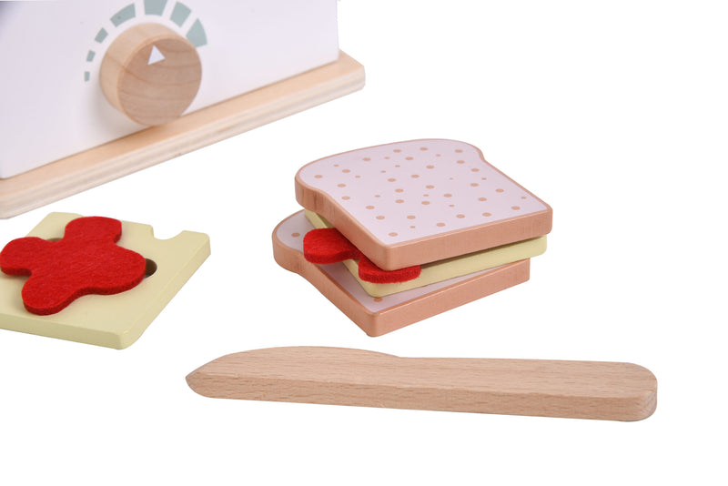 Zookabee Wooden Toy Toaster Set (7802112606363)