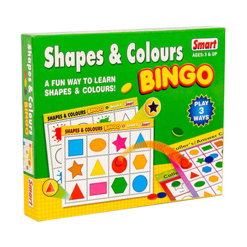 Creatives Shapes and Colours Bingo Game