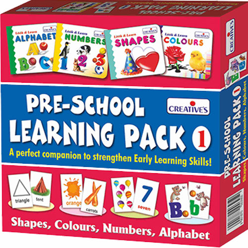 Creatives Toys Pre-School Learning Pack 1