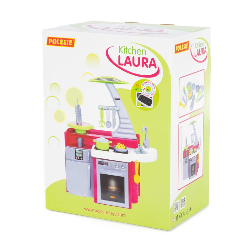 Polesie Laura Toy Kitchen with lights and sounds Playset (7699764641947)