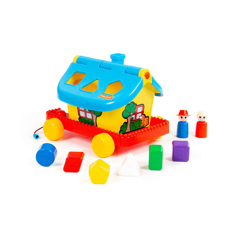 Polesie Garden House Shape Sorter - Pull Along (7699790266523)