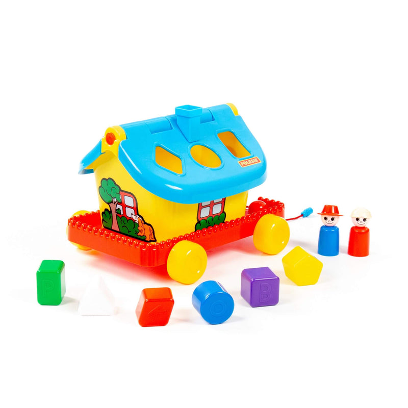 Polesie Garden House Shape Sorter - Pull Along (7699790266523)