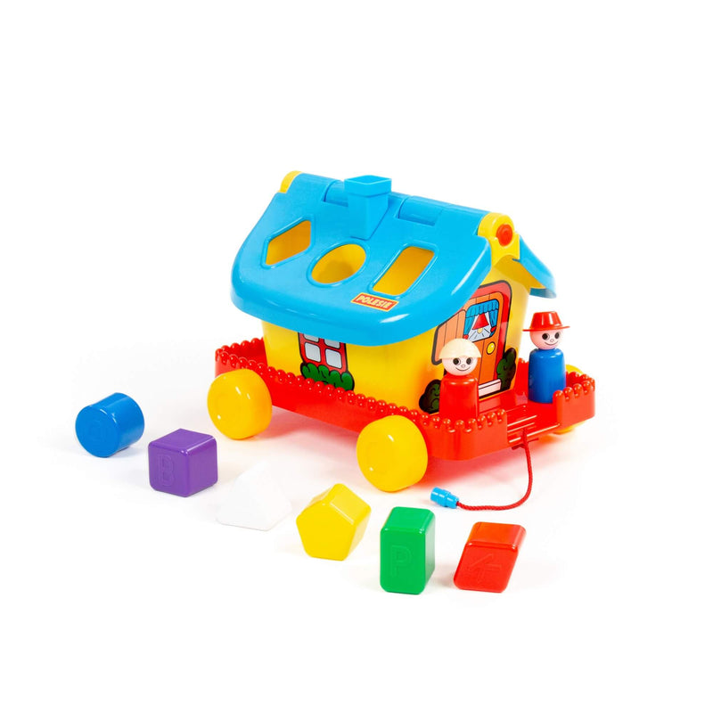 Polesie Garden House Shape Sorter - Pull Along (7699790266523)