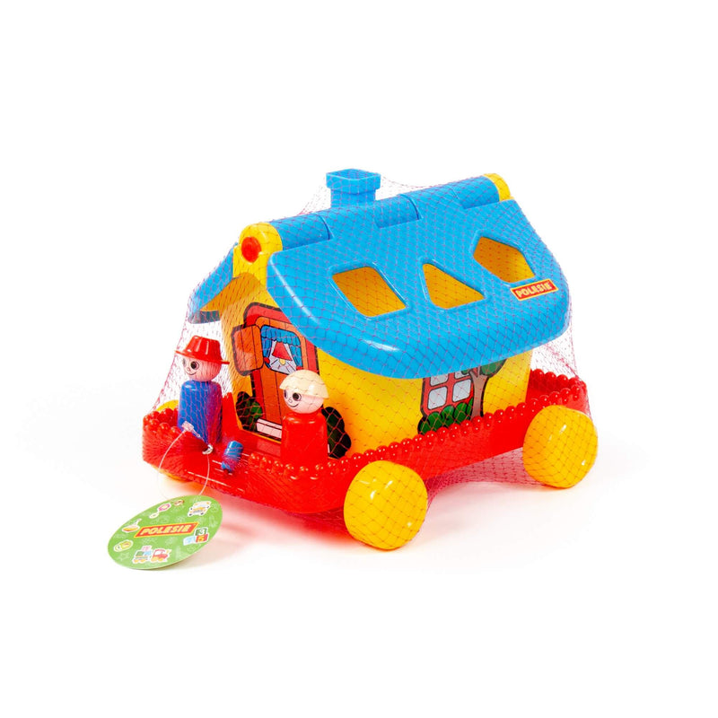 Polesie Garden House Shape Sorter - Pull Along (7699790266523)